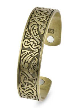 Antique Style Eagle Design Bracelet 7 Inches - NEW